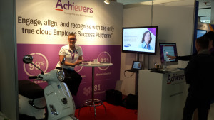 Katie-Paterson-@-Achievers-booth-@-HR-Tech-Europe-2014